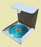 Коробка под CD/DVD дисков стандарт. размера (для 1 компакт-диска)
